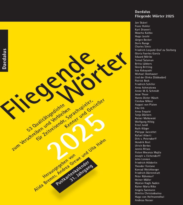 Fliegende W&ouml;rter 2025