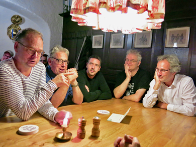 Joachim Feldmann, Michael Kofort, Heiner Remmert (LitForm), JochenK&ouml;nig, Michael Serrer