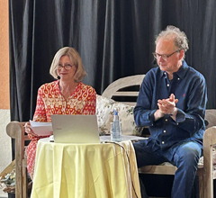 Heike K&ouml;nig-B&ouml;lke und Joachim Feldmann