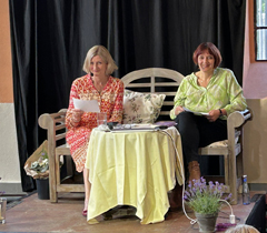 Heike K&ouml;nig-B&ouml;lke und Patricia Malcher